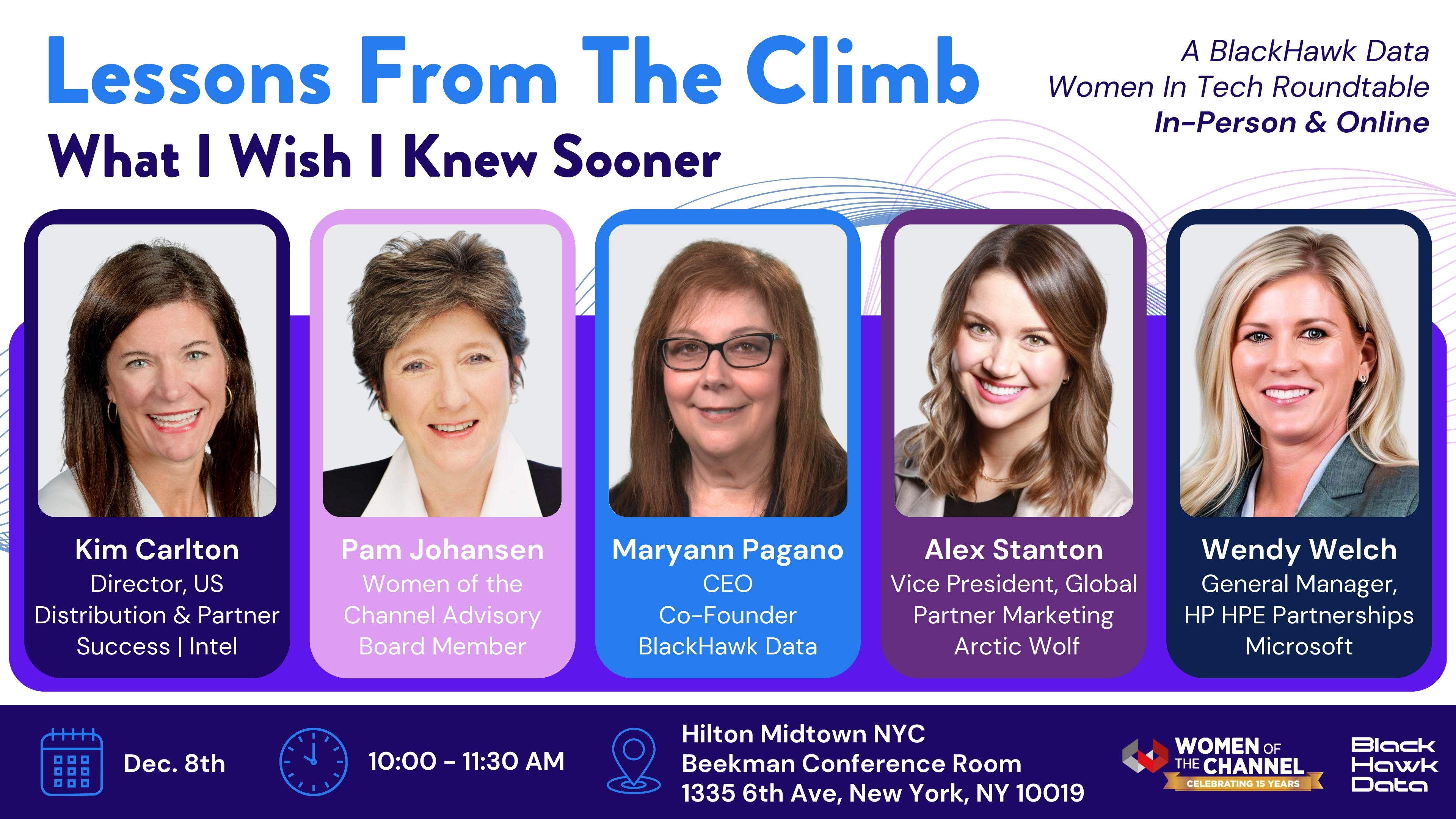 December 2025 Women In Tech Roundtable - Women of the Channel