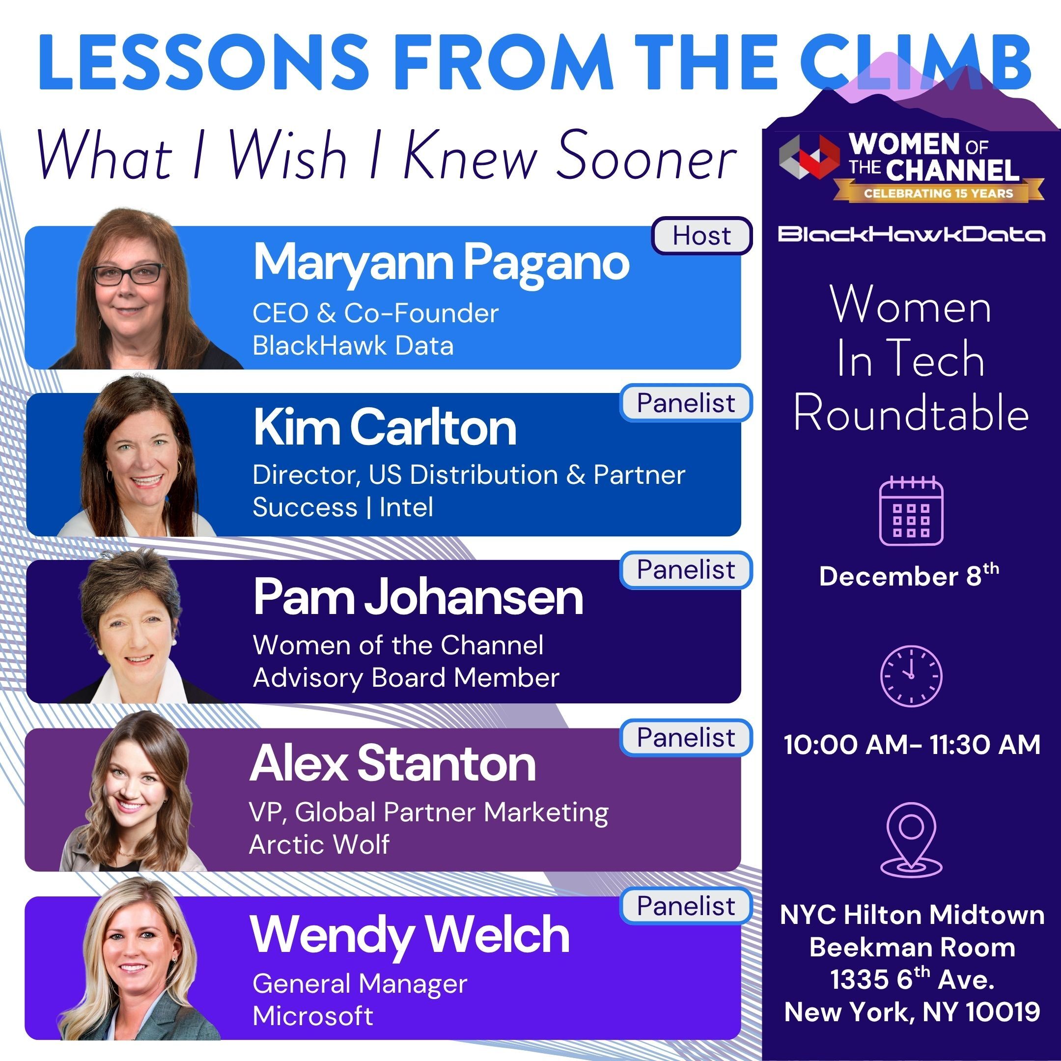 December 2025 Women In Tech Roundtable - Women of the Channel