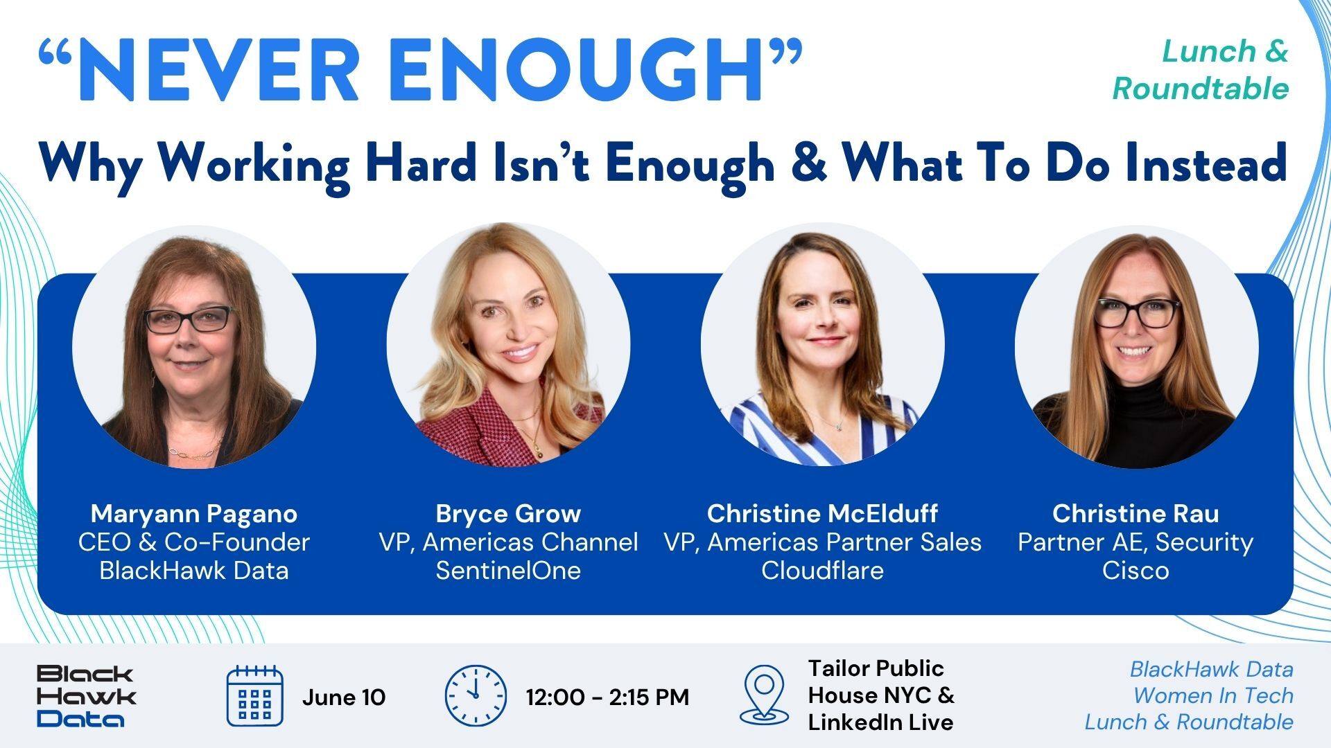 June 2026 Women In Tech Roundtable